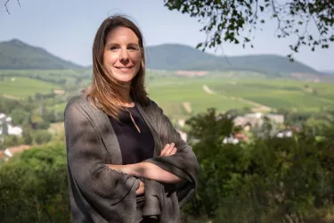 Portrait Nina Ziegler, Leiterin Tourismusverband Landau-Land