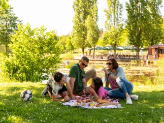 Picknicken im Strecktalpark in Pirmasens