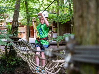 Klettern im Fun Forest in Kandel