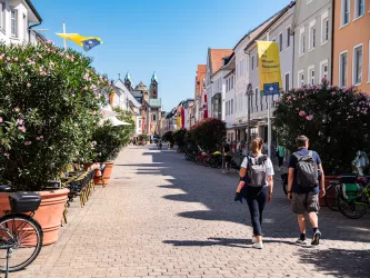 Spaziergang durch die Stadt Speyer