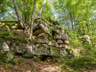 Seelenfelsen im Schwarzbachtal 