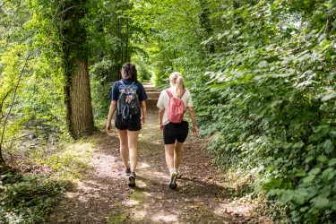 Wanderung auf dem Treidlerweg