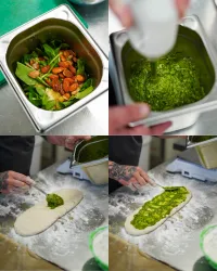 Step 1 Bärlauchbrot