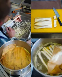 Step 1 Spargelrisotto