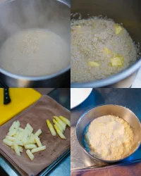 Step 2 Spargelrisotto