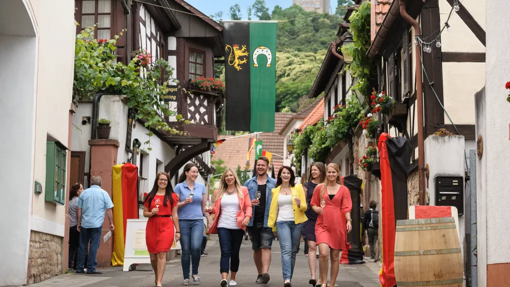 Schönstes Weinfest 2013: Hambach SchwarzRotGold