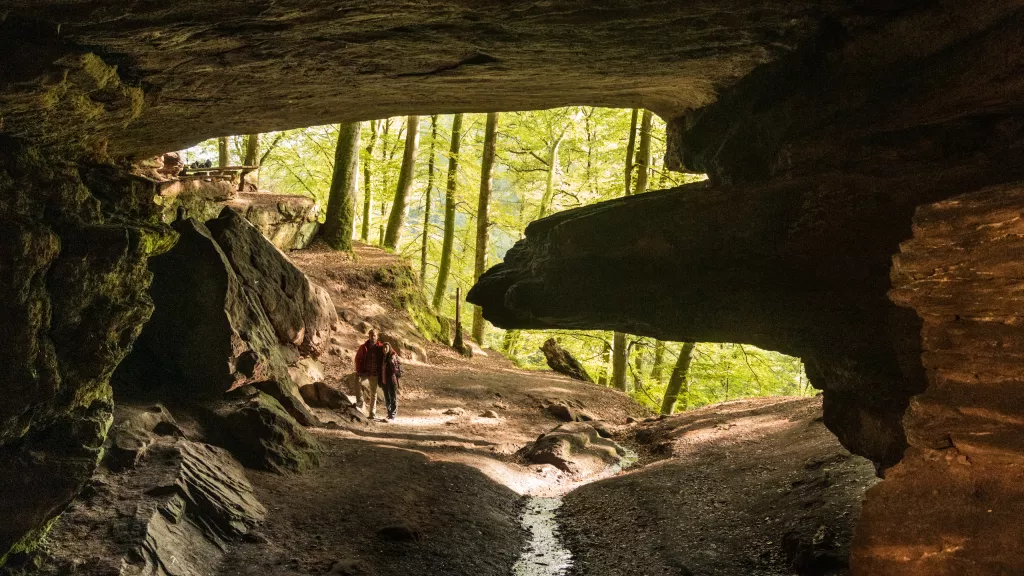 Eingang Bärenhöhle bei Rodalben