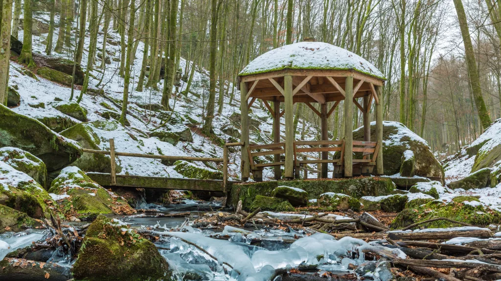 Karlstalschlucht im Winter