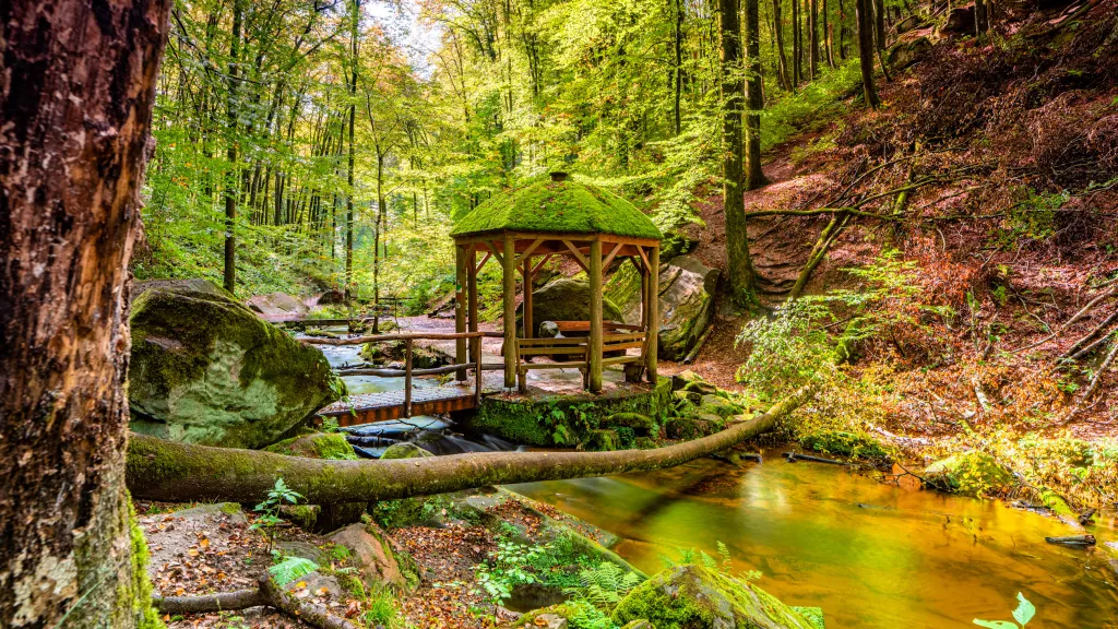 Frühherbst in der Karlstalschlucht