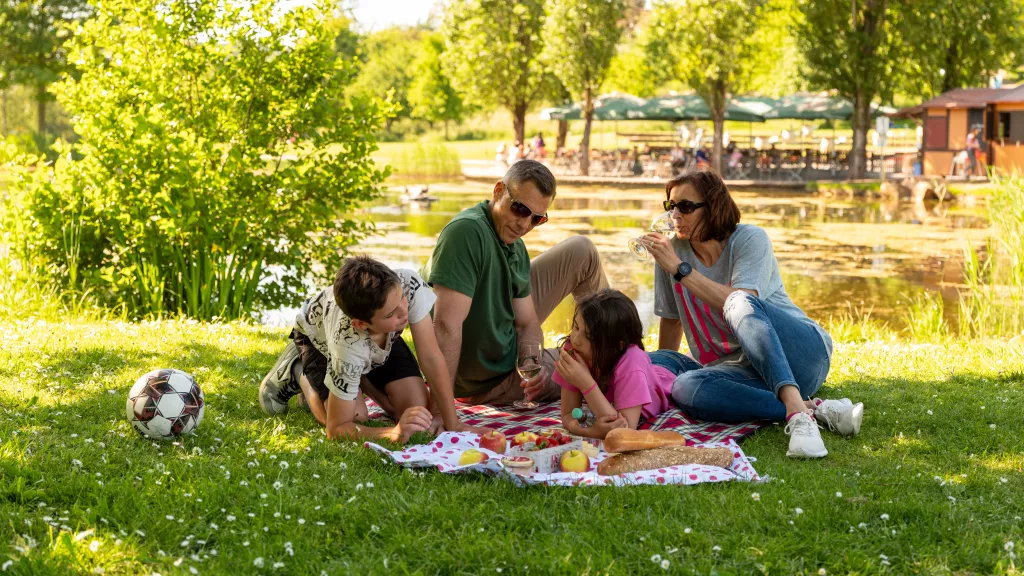 Picknicken im Strecktalpark in Pirmasens