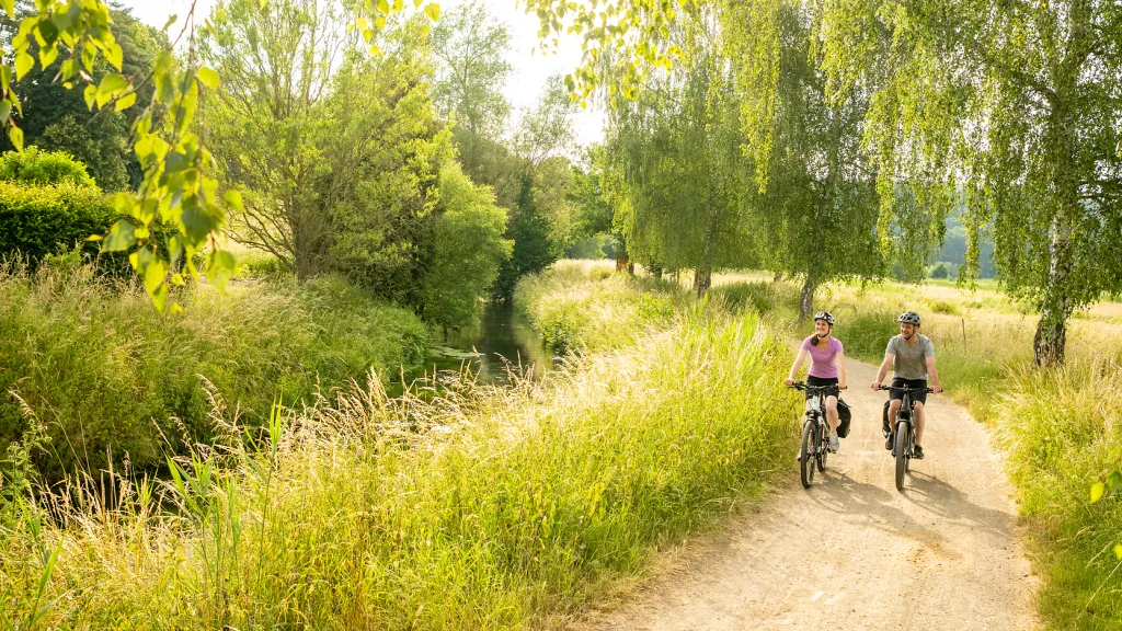 Radfahren im Lautertal bei Katzweiler