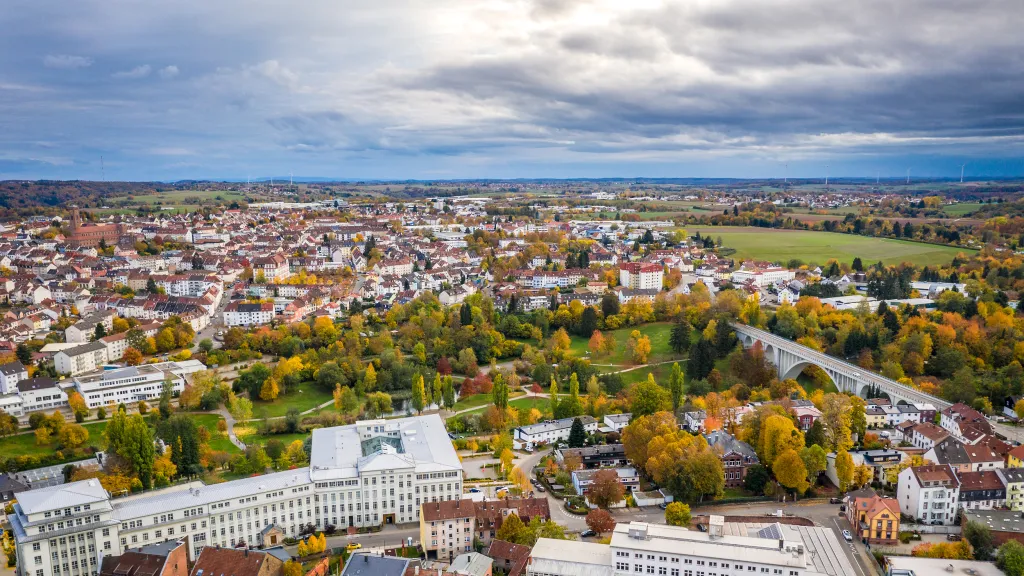 Luftaufnahme von Pirmasens