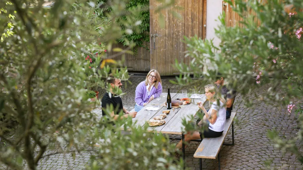 Hoffest im Pfälzer Weingut