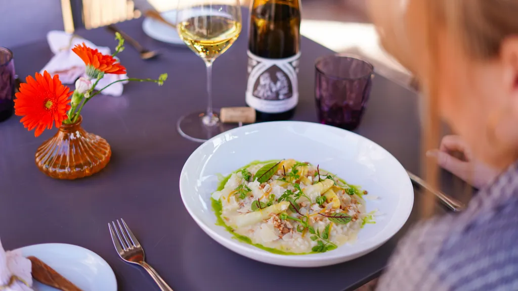 Spargelrisotto vom Landgasthaus zur Krone