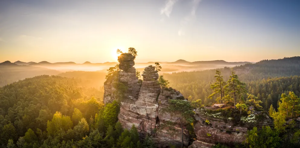 Blick auf das Dahner Feldenland
