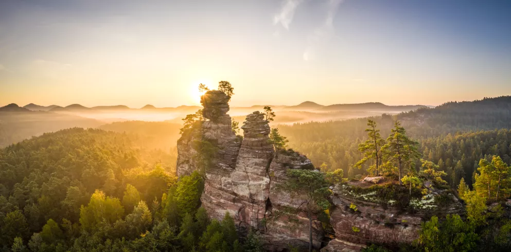 Blick auf das Dahner Feldenland