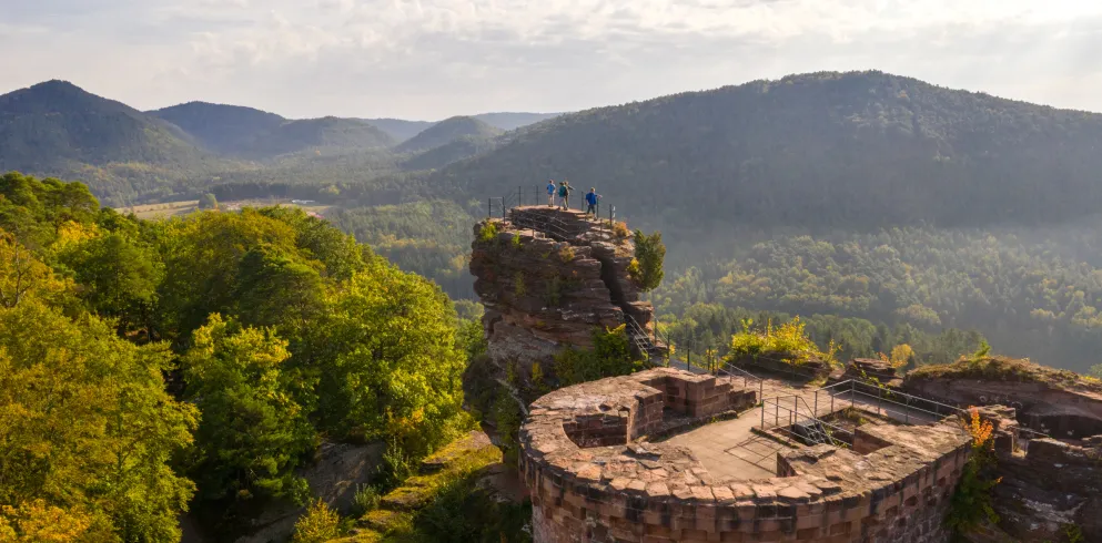 Wandern auf dem Dahner Rundwanderweg
