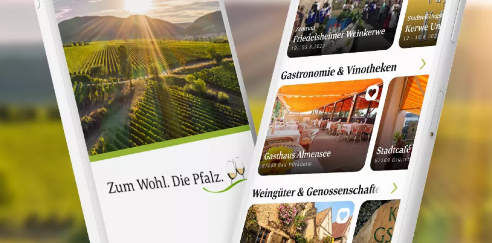 Die neue "Zum Wohl. Die Pfalz."-App