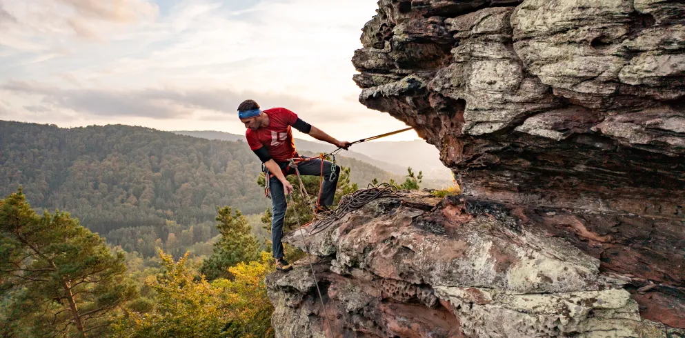 Klettern an den Geiersteinen