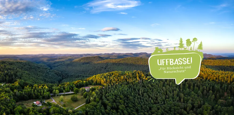 Kampagne für Rücksicht und Naturschutz in der Pfalz