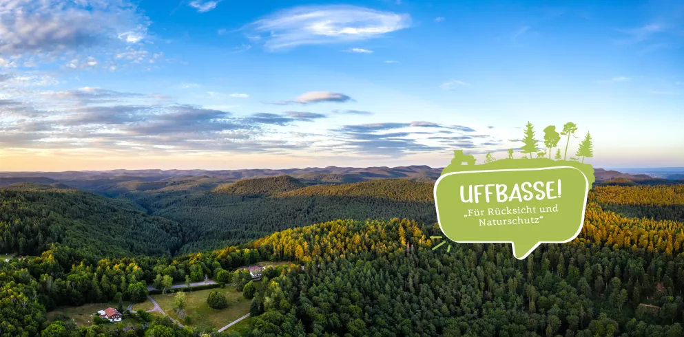 Kampagne für Rücksicht und Naturschutz in der Pfalz