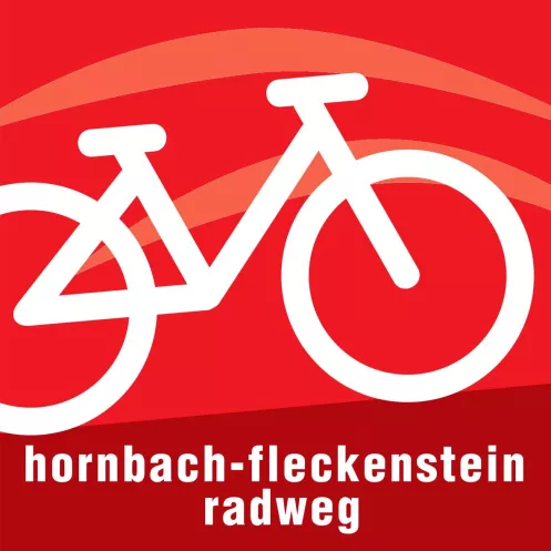Logo und Markierung Hornbach-Fleckenstein-Radweg