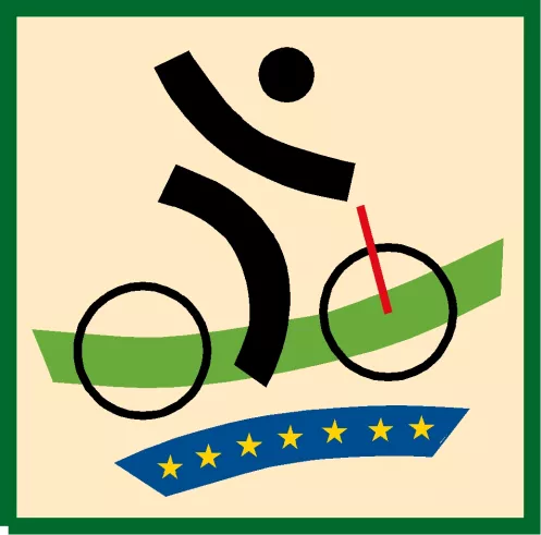 Logo und Markierung Glan-Blies-Radweg 