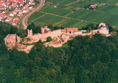 Eine der ältesten Pfälzer Burgen: die Madenburg