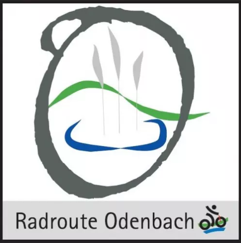 Logo und Markierung Odenbachtal-Radweg