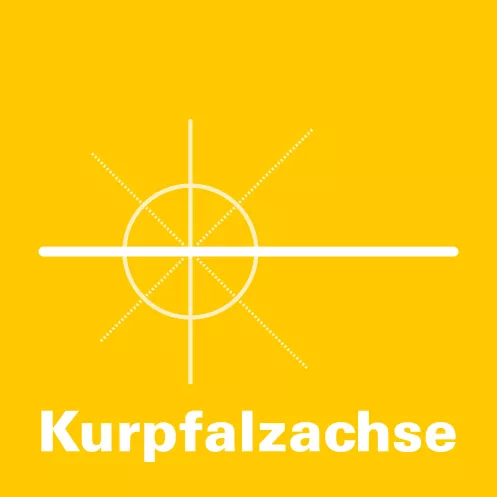 Logo und Markierung Kurpfalzachse