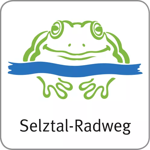 Logo und Markierung Selztal-Radweg