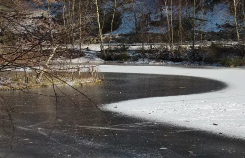 Ungeheuersee im Winter