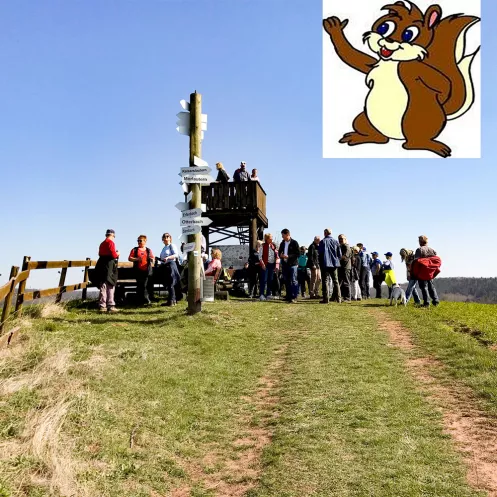 Waldforscherpfad im Himmelreich mit Himmelsblick (© Pfalz.Touristik e.V. VG Otterbach-Otterberg Foto: Jürgen Wachowski) Waldforscherpfad im Himmelreich mit Himmelsblick