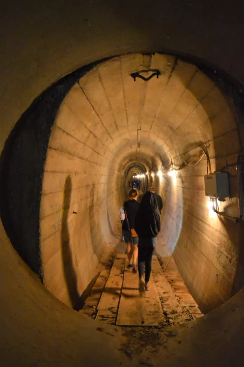 Führung durch den NATO-Bunker St. Martin