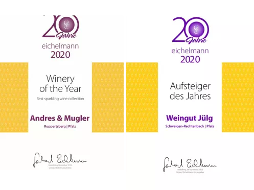 Eichelmann-Weinführer: Auszeichnungen für Weine und Sekte aus der Pfalz