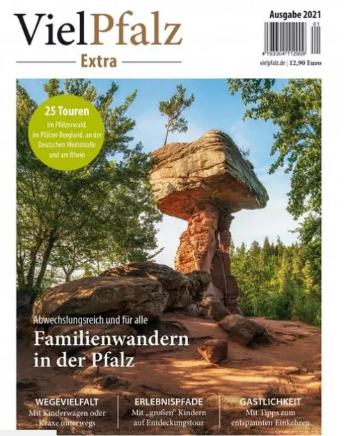 Titelmotiv Teufelstisch Felsformation im Pfälzerwald