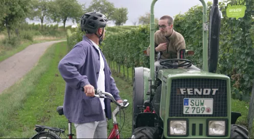 Uffbasse - Radfahren auf Wirtschaftswegen
