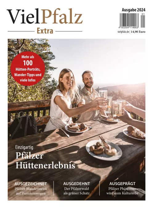 Titelseite VielPfalz Extra Pfälzer Hüttenerlebnis