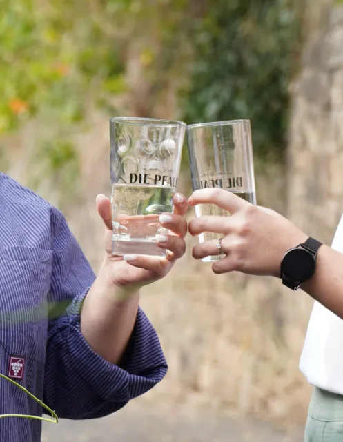 Schorle Glas Zum Wohl die Pfalz