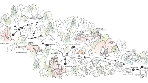 Illustration Buslinie 545