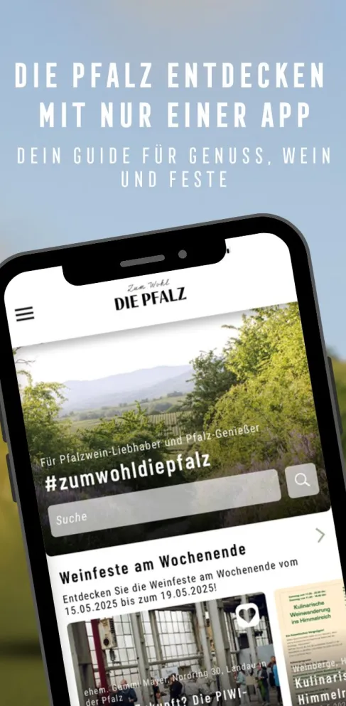 Zum Wohl die Pfalz App