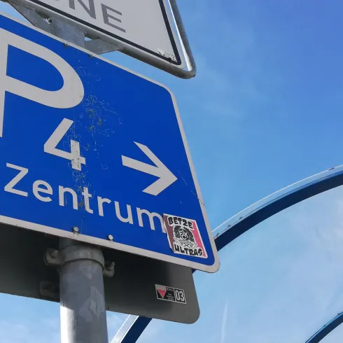 Parkplatz P4 - Zentrum
