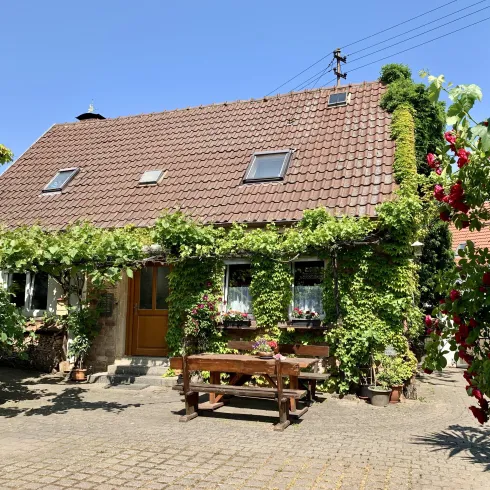 Ferienhaus Außenansicht (© Fam. Dülmer-Hirsch)