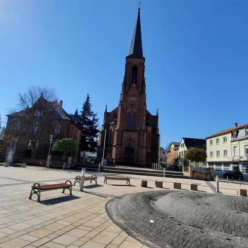 St. Martinskirche (© Archiv TI Bad Bergzabern)