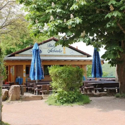 Burgschänke auf Burg Nanstein (© VG Landstuhl)