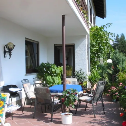 Terrasse (© Ingelore Brück)