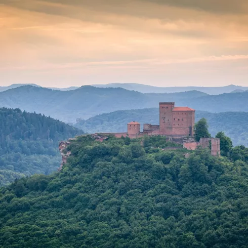 Burg Trifels (© Archiv Verein SÜW Annweiler; TIZIE Photographie) Burg Trifels (© Archiv Verein SÜW Annweiler; TIZIE Photographie)
