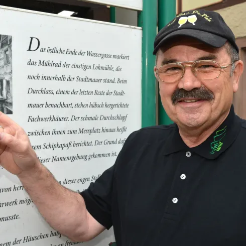 Gästeführer Erwin Unger