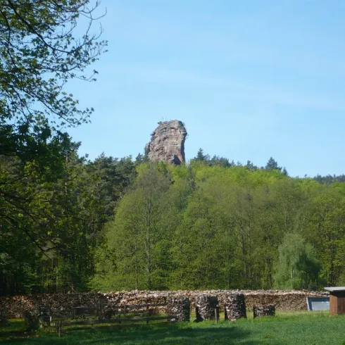 Asselstein (© Archiv Verein SÜW Annweiler e.V.)