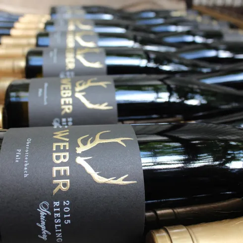 Flaschen (© Weingut Weber)